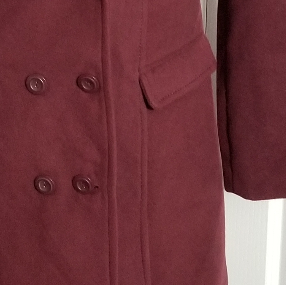 🌬 NEW Women's Classic Double Breasted Coat with Pockets - Picture 14 of 17